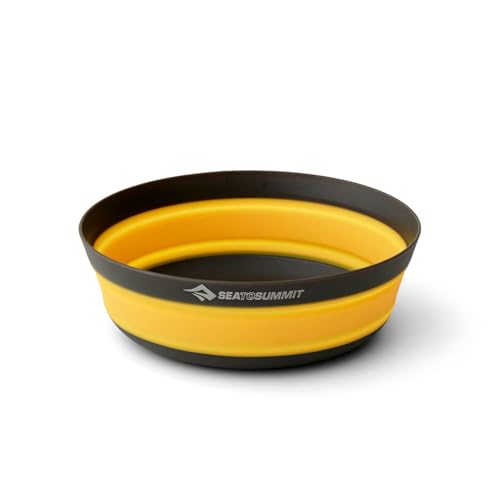 Sea to Summit Frontier Ultralight Collapsible Bowl, Medium (23 fl oz), Sulphur Yellow - color: Sulphur Yellow, style: Medium