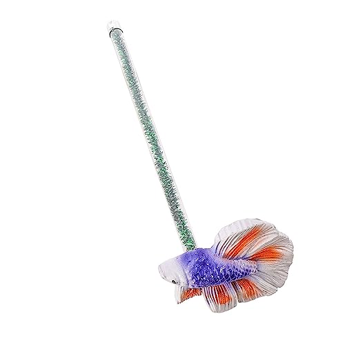 Betta Fish Training Wand Betta Starter Kits Resin Training Stick NaturalHabitat Fishtank Betta Tail Wand Aquariums Decor Fish Tanks Decoration Resin Aquarium Decoration