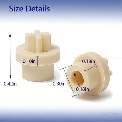 Upgrade MCCVDB0 Check Valve Duckbill Only Replacement for MCCP202 Tube, Compatible with Sten-ner 45, 85, 100 & 170 Series Adjustable & Fixed Pumps, for Regular Maintenance of PUM（10 PCS）
