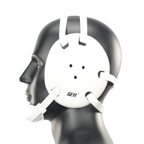 Wrestling Headgear with American Bald Eagle Decals - color: White, size: Youth