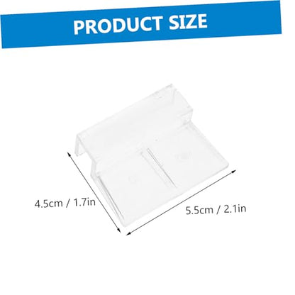 4pcs Sturdy Acrylic Fish Tank Lid Supports Aquarium Cover Racks for and Design for Optimal Support