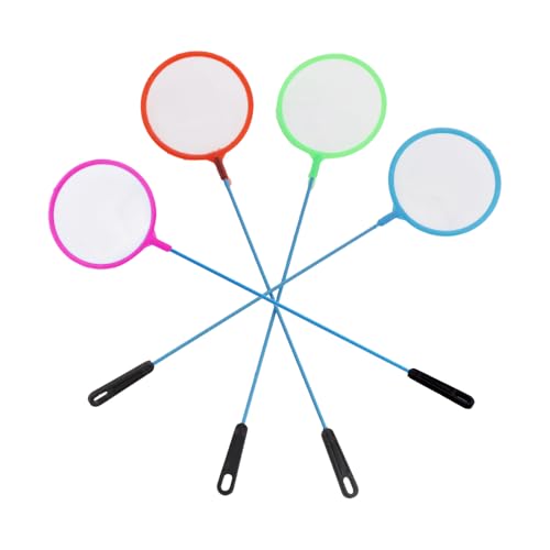 4 Pcs Mini Brine Shrimp Net Aquarium Fish Net Random Color Fish Net for Fish Tank for All Fish