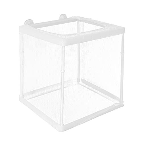 Yardwe Hatching Box for Aquarium Fish Breeding Mesh Incubation Kit Fish Isolation Box Easy Cleaning