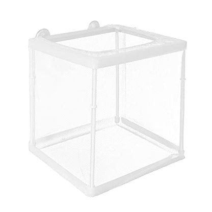 Yardwe Hatching Box for Aquarium Fish Breeding Mesh Incubation Kit Fish Isolation Box Easy Cleaning