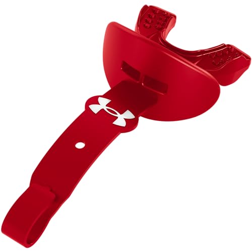 Armour Air Lip Guard Strapped Red OSFA - color: Red