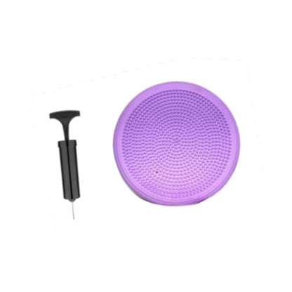 Colaxi Wobble Cushion Wiggle Pad Thickened PVC for Adults Inflated Flexible Seating for All Ages Balance Disc for Fitness