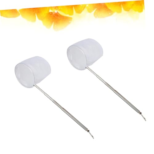 HEMOTON 2pcs Mini Shrimp Fishing Net Adjust Net Rod Aquarium Fish Lightweight Portable for Fish Tank