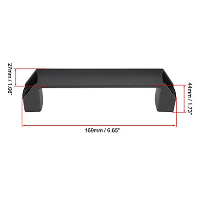 uxcell Plastic Pull Handle 147mm Hole Centers for Luggage Mechanical Equipment
