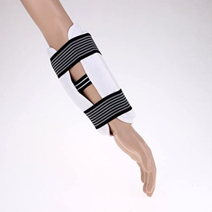 Taekwondo Forearm Guard Karate Sparring Martial Elbow Arm Protector Protective Gear for Adult Youth Junior Kids - size: Medium