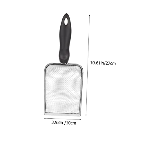 balacoo 2pcs Reptile Litter Scoops Sand Substrate Scoop Shovel for Reptile Terrarium Pet Poop Clean Tool