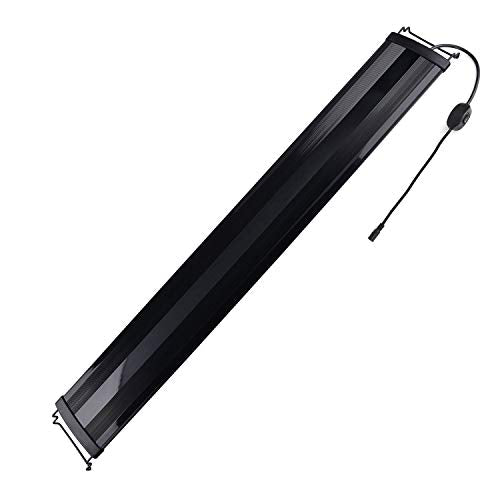 Aquarium Hood Lighting Fish Tank Light 36 inch - 46 inch for Freshwater and Saltwater Blue and White Light 90cm - 115cm