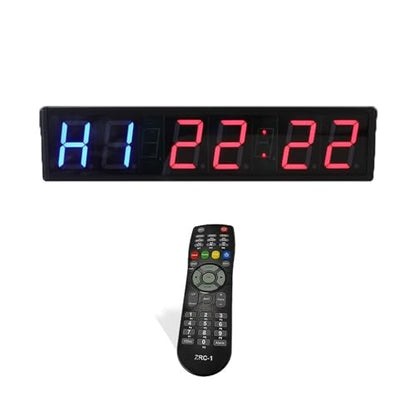 Race Timer, Sports Timer 3 Inch Aluminum Alloy Interval Gym Boxing Competition Training Timing Group Countdown Stopwatch