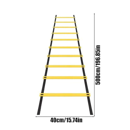 Sports Agility Ladders Workout Exerciser Storage Bag Instant Set-up