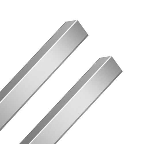 2pcs Metal Aluminum Steel Corner Guards 48” Metal Wall Corner Protector Guard for Walls (1.6 x 1.6 x 48 inch) - size: 1.6x1.6x48"