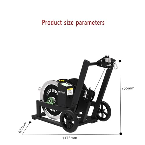 50M Resistance Training Device, Strength and Conditioning Trainer with Display and Overload Exercise Resistance Harness, Adjustable Resistance, Protect Waist Safety, Improve Agility,for Sprinting