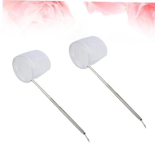 HEMOTON 2pcs Mini Shrimp Fishing Net Adjust Net Rod Aquarium Fish Lightweight Portable for Fish Tank