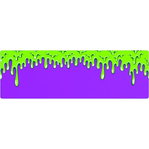 Gamer Boss - Gaming Mouse Pad - 36 x 12 Inches - 4mm Thick with Stitched Edges, Non-Slip Rubber Base, Premium Cloth Mousepad, Desk Mat for Laptop, Keyboard, Computer & PC (Extended, Slime) - color: Slime, size: 36" x 12"