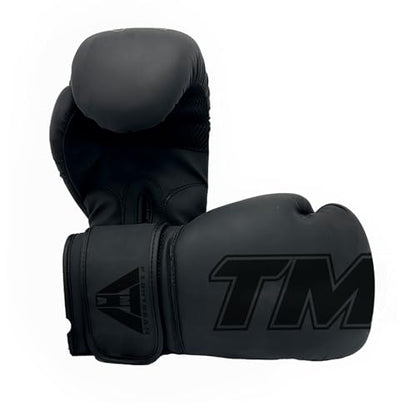 TMA Boxing Gloves for Women - Punching Bag Gloves, Training Boxing Equipment - Kickboxing & Muay Thai Gloves, Punching Gloves, Adult Boxing Gloves - color: Black, size: 14 OZ