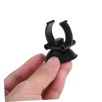 10Pcs Aquarium Suction Cup Holders for Heating Rods and Light Tubes Easy Install Clips Firm Stable Mounting for Fish Tank Accessories Protects LED Bulbs and Rods