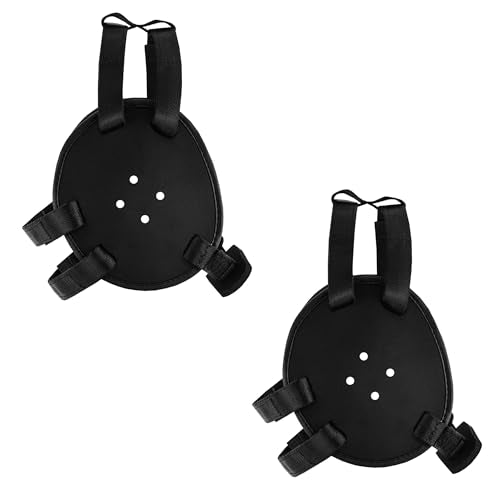 ROAR-INT Kid's Ear Guard BJJ Grappling Head Guard Adjustable Wrestling Headgear For Boys and Girls Earguard MMA Jiu Jitsu - color: Black/Black (2pcs)