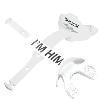 Bolt Lipguard Strap Prints White I'm Him OSFA - color: White I'm Him