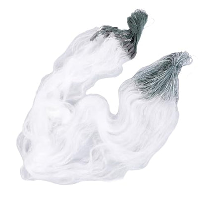 50m/1.5m 3 Layers Nylon Saltwater Fishing Hand Throw Bait Trap Net Gill Spin Outdoor Thread Tool with Accessories(3 Finger) - color: 3 Finger