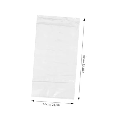 ABOOFAN 50PCS Clear Fish Transport Bags Leak Packaging for Live Fish Aquatic Plants for Aquariums Pet Stores Hobbyists Transparent Design for Easy Monitoring