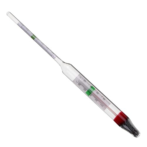 PRETYZOOM 1set Hydrometer Testing Tool Measuring Cylinder for Aquaculture Accurate Densitometer for Fish Tanks Simplifies Seawater Monitoring