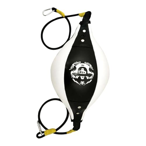 Speed Bag Stable Speed Reactive Full Body Boxing - color: Black and white