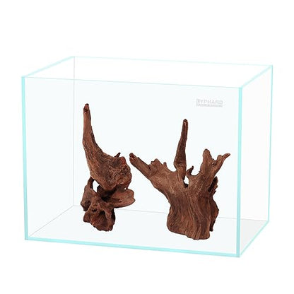 2.5 Gallon Rimless Aquarium Tank, Ultra Clear Low Iron Nano Fish Tank for Betta Shrimp, L11.8×W5.5×H9.8 Glass Thickness 5mm with EVA Foam Leveling Mat - size: 2.5 Gallons