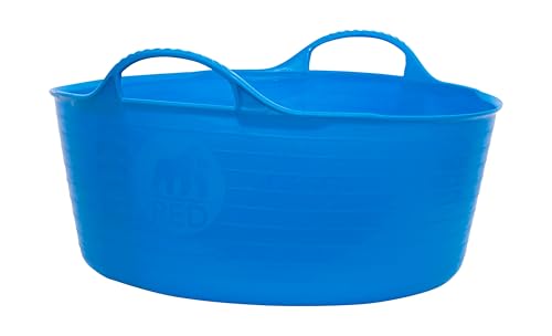TubTrug SP15BL Shallow Blue Flex Tub, 15 Liter