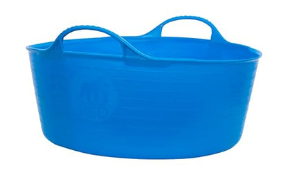 TubTrug SP15BL Shallow Blue Flex Tub, 15 Liter
