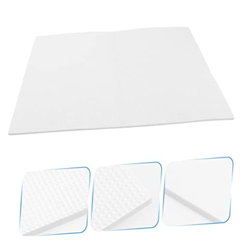Abaodam Shockproof Thickened Fish Tank Mat Durable Aquarium Pad for Skid Resistance and Leveling Base for Fish Tanks Easy to Use - color: White