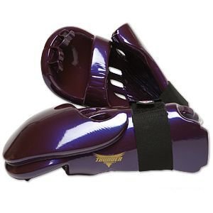 Proforce Thunder Double Layered Punches Karate Sparring Gloves - color: Purple, size: Medium (Knuckle Width: 3-3/8" - 3-5/8")