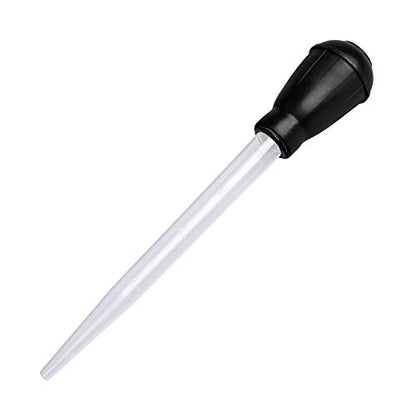 Manual Fish Tank Water Changer Aquarium Dropper, 30ml Aquarium Clean Pipette Dropper, Fish Tank Cleaning Waste Remover, Aquarium Gravel Cleaning Straw, Black - color: Black
