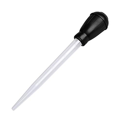 Manual Fish Tank Water Changer Aquarium Dropper, 30ml Aquarium Clean Pipette Dropper, Fish Tank Cleaning Waste Remover, Aquarium Gravel Cleaning Straw, Black - color: Black