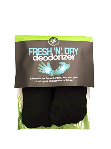 Glove Glu Fresh N Dry Deodorizer Odor Eliminating, Moisture Removing Sports Equipment Freshner