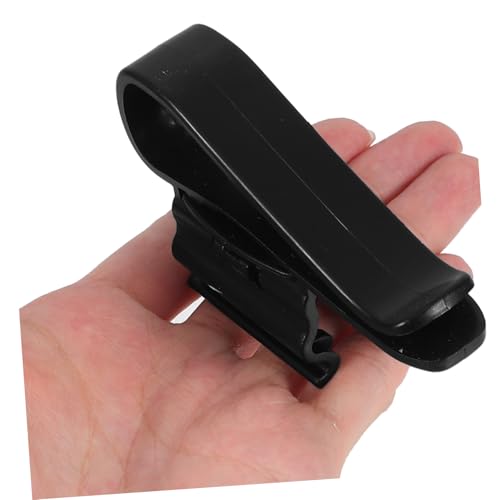 6pcs Aquarium Hose Holder Plastic Fish Clip Tube Clamp for Water Pipe Fixing Fish Tank Accessory - color: Black