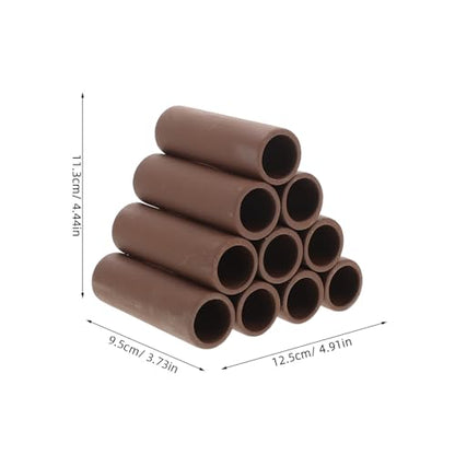 Shrimp Cave Decor Pottery Shelter Spawning Tube Aquarium Breeding Habitat for Shrimp Tank Accessories Hiding Cave Ornament for Freshwater Aquatic Pets