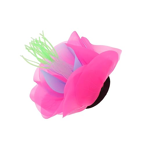 Happyyami Aquarium Coral Decoration Soft Silicone Coral Plant for Fish Tank Fluorescent Water Plant Ornament for Aquatic Environments and Aquascaping