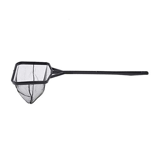 Aquarium Fish Net, Soft Lightweight Nylon Net Fish Tank Fishing Net Catching Cleaning Mesh Tool for Catching and ReleasingM