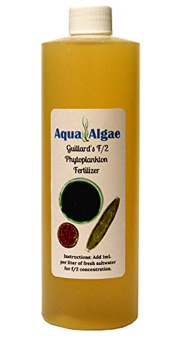 F2 Ferts (16oz) – Concentrated Guillard's F/2 Formula for Phytoplankton Culture - Professional Algae Fertilizer for Nannochloropsis & Tetraselmis - Boosts Copepod & Reef Tank Health - size: 16