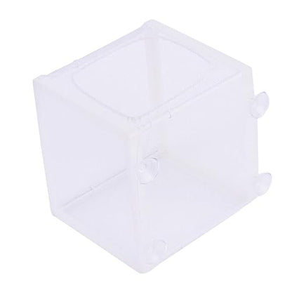 POPETPOP Fish Incubator Mesh Fish Ghost Shrimp Breeding Net Aquarium Drip Acclimation Kit Hatchamals Incubators Hatchinals Acclimation Net Brine Shrimp White Dripping