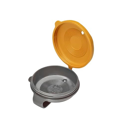 lobloo Mouth Guard case: Athlete-Designed Protection and Hygiene - Orange - color: Orange