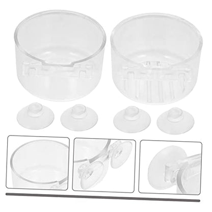 BESPORTBLE 2pcs Fish Food Feeders for Small Fish Red Worm Holders Aquarium Feeding Supplies