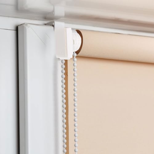 IMIKEYA 4pcs Louver Blind Brackets No Drill Mounting Brackets for Windows Universal Fit Easy Installation