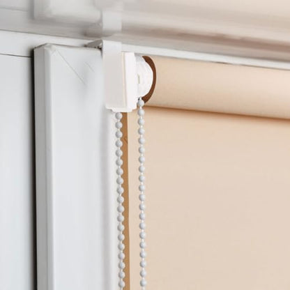 IMIKEYA 4pcs Louver Blind Brackets No Drill Mounting Brackets for Windows Universal Fit Easy Installation