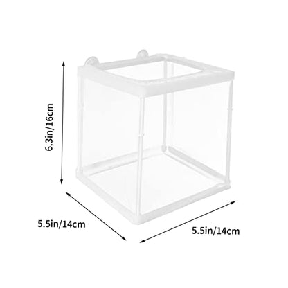 BESPORTBLE Breeding Incubator Box Mesh Fish Tank Breeding Tank Box for Betta Guppy Practical Aquarium