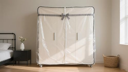 Jumbo Plastic Bags 79 x 118 Inches Extra Large Storage Bags Perfect for Moistureproof, Dustproof, Furniture, Industry Equipments, Agriculture Use and more (5 Pack) - size: 79 x 118 in