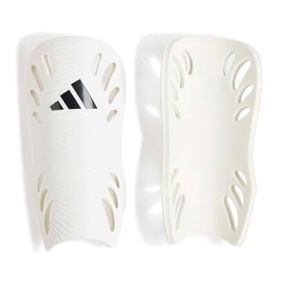 adidas Unisex Adiflex Soccer Shin Guards - color: White/Black, size: X-Small